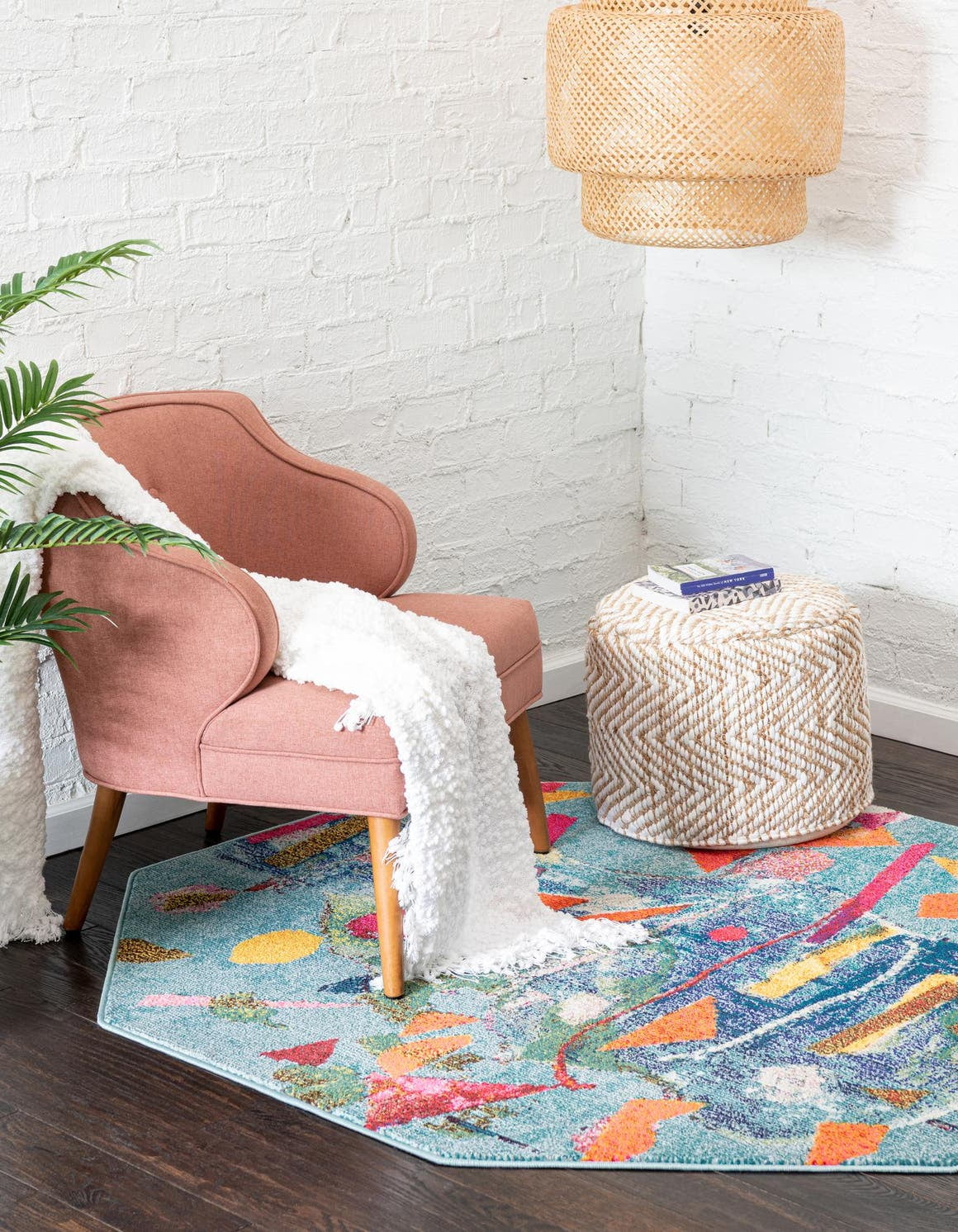 Unique Loom Lucknow Vivid Rug