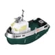 thumbnail image 3 of Mini barco RC, regalos de cumpleaños, minibarcos de juguete para bañera para niños, niñas y ríos Verde, 3 of 9
