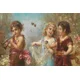 thumbnail image 3 of Reproducciones de pinturas de Hans Zatzka, estética renacentista, impresiones, póster, dama noble en el jardín, pintura en lienzo, arte de pared, cuadros, 3 of 5