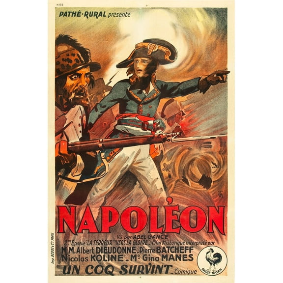 Napoleon Movie Poster 16x24 Poster Medium Art Poster 16x24 Unframed, Age: Adults, Rectangle Best Posters