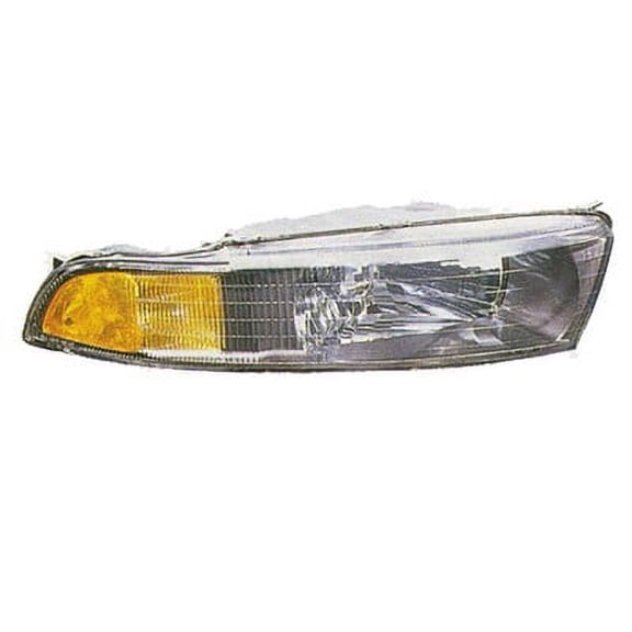 KAI New Economy Replacement Driver Side Headlight Assembly, Fits 2002-2003 Mitsubishi Galant