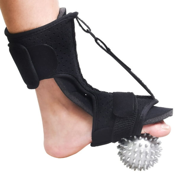 Plantar Fasciitis Night Splint Drop Foot Brace - Adjustable Night