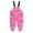 Hot Pink, variant on Child's Cartoon Sling Rain Pants For Baby Boys Girls Play Water Assault Pants, Toddler Raincoat( Black, 6-7 Years )
