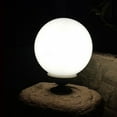 thumbnail image 1 of Mobutofu Post Mount Globe Light Fixture Durable Outdoor Pillar Light With Mount Base Weather, 1 of 8