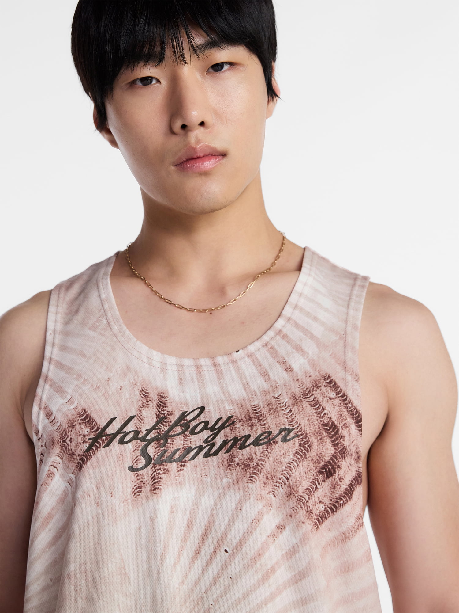 Hot Boy Summer by Megan Thee Stallion Men’s Racerback Mesh Tank Top, Sizes S-3XL