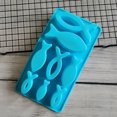 thumbnail image 3 of ziyahi Silicone Forme de Poisson Moule de Remplacement Pâtisseries Anti-Adhésives Anti-Rouille Souple Glaçons Cube Résine Pudding Gâteau Moule Outil de Moulage, 3 of 9