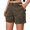 Coffee Brown, variant on Women's Shorts Casual Plain Track Grey XS (2)