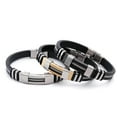 thumbnail image 2 of ZHAOCHENG Pulsera de desintoxicación de titanio Pulseras de desintoxicación linfática Pulseras de titanio para hombres para energía, 2 of 3