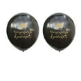 thumbnail image 4 of CIMAXIC graduation 20 Pcs 12 Inch Party Balloons Congratulate Graduate Letter Ballons Inflatable Balloons for Graduation Party Decoration (Black),4.72"X2.36"X0.01", 4 of 5