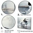 thumbnail image 3 of Designart "Echoes Of The Winter Grey Piano" Music Canvas Art Print, 3 of 7
