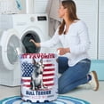 thumbnail image 4 of My Favorite Bull Terrier Calls Me Dad. Happy Father's Day Foldable Laundry Basket Bully Dog Lovers Gifts Idea Organizer Storage with Handles - 00005, 4 of 5