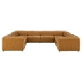 thumbnail image 1 of Modway Bartlett Vegan Leather 8-Piece Sectional Sofa, 1 of 11