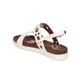 thumbnail image 3 of New Women Nature Breeze Icon-01 PU Open Toe Grommet Slingback Footbed Sandal, 3 of 5
