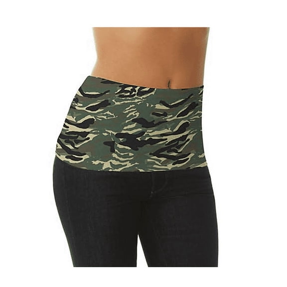 Flexees Hip Nipper Shapewear Layer Under the Top Over the Pants Tone Shape Tummy- Large