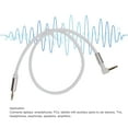 thumbnail image 3 of Audio Extension Cable, 3.5mm Male to Male Extension Sound Cable with 90 Degree Right Angle Plug, Stereo Sound Extension Cord for Headphone Tablet Speaker, 3 of 7