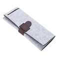 thumbnail image 2 of 2xOrganizer Bolsa De Almacenamiento En Rollo Seguro Para De Viaje Y Más Gris Normal Zulema bolsillo para guardar joyas, 2 of 7