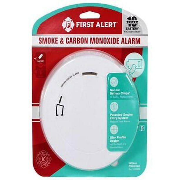 First Alert BatteryPowered Photoelectric Smoke and Carbon Monoxide