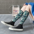 thumbnail image 6 of Picia Women Crew Soft Moisture-wicking Socks France and Paris Pattern Design Cotton Socks, One Size fit All, 6 of 9