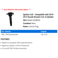 thumbnail image 2 of Ignition Coil - Compatible with 2010 - 2013 Suzuki Kizashi 2.4L 4-Cylinder 2011 2012, 2 of 2