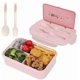 thumbnail image 3 of Lunch Boxes, Bento Lunch Boxes With 3 Comments And Cutlery, 3 of 5