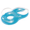 thumbnail image 1 of Anillo de natación doble de playa de tumbona de agua flotante de piscina inflable en forma de 8 Likrtyny Deportes al aire libre Salida diaria Juego de fiesta, 1 of 9