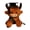 C, variant on Highland Cow Plush Toy Graduation Themed Doll with Mortarboard Cap Commemorative Gift Decor Collectible