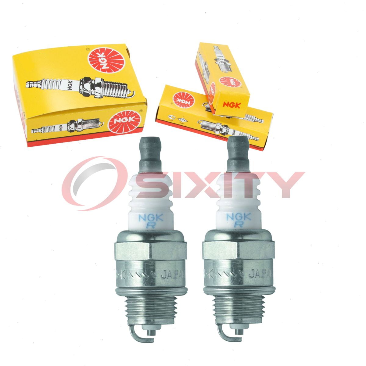 2 pc NGK 4972 Standard Spark Plugs for 018-06540-211 09482-00258 2976 2986 6023 6032 7547 7813 863 863-1 863S 92070-2108 94701-00211 94702-00211 94709-00211 E3.14 L6RTC M71939 M77742 RCJ8Y W20MPRU