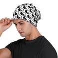 thumbnail image 3 of Naloa Yin Yang Soft Beanie Hat, Knit Beanie Daily Beanie in Fine Knit for Women Men Winter Travel, Outdoor, 3 of 7