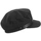 thumbnail image 3 of Boina de cuero con hebilla para mujer, gorra con visera a la moda, sombrero para dama que combina con todo, 3 of 8