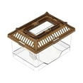 thumbnail image 1 of lionlar Réservoir Portatif pour Tortues avec Plateforme pour Empêcher l'Escalade et s'Échapper avec Couvercle Petit, 1 of 8
