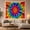 Rainbow Starburst, variant on Rainbow Starburst Tie-Dye Against Radiant Colors Energetic Psychedelic for Art Lovers Psychedelic Home Decor Housewarming Gift Tapestry Wall Hanging for Living Room and Bedroom