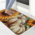 thumbnail image 4 of FANNA Pumpkin Sunflowers Cross Doorstep Square Floor Mat Non-Slip Durable Household Doormat Pet Mat Rug Halloween Decor for Home Entrance 19.68*47.24 in, 4 of 6