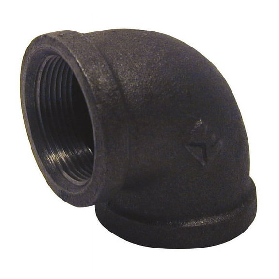 Southland 2 In. 90 Deg. Malleable Black Iron Elbow (1/4 Bend) 520-008HN