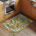 thumbnail image 2 of Orange Lemons Entryway Rug 2'x3'&nbsp; Non Slip Front Door Mats, Summer Botanical Checkered Farmhouse Entrance Rugs Indoor Outdoor Carpet, Washable Floor Mats Small Area Rug for Bedroom Kitchen, 2 of 8