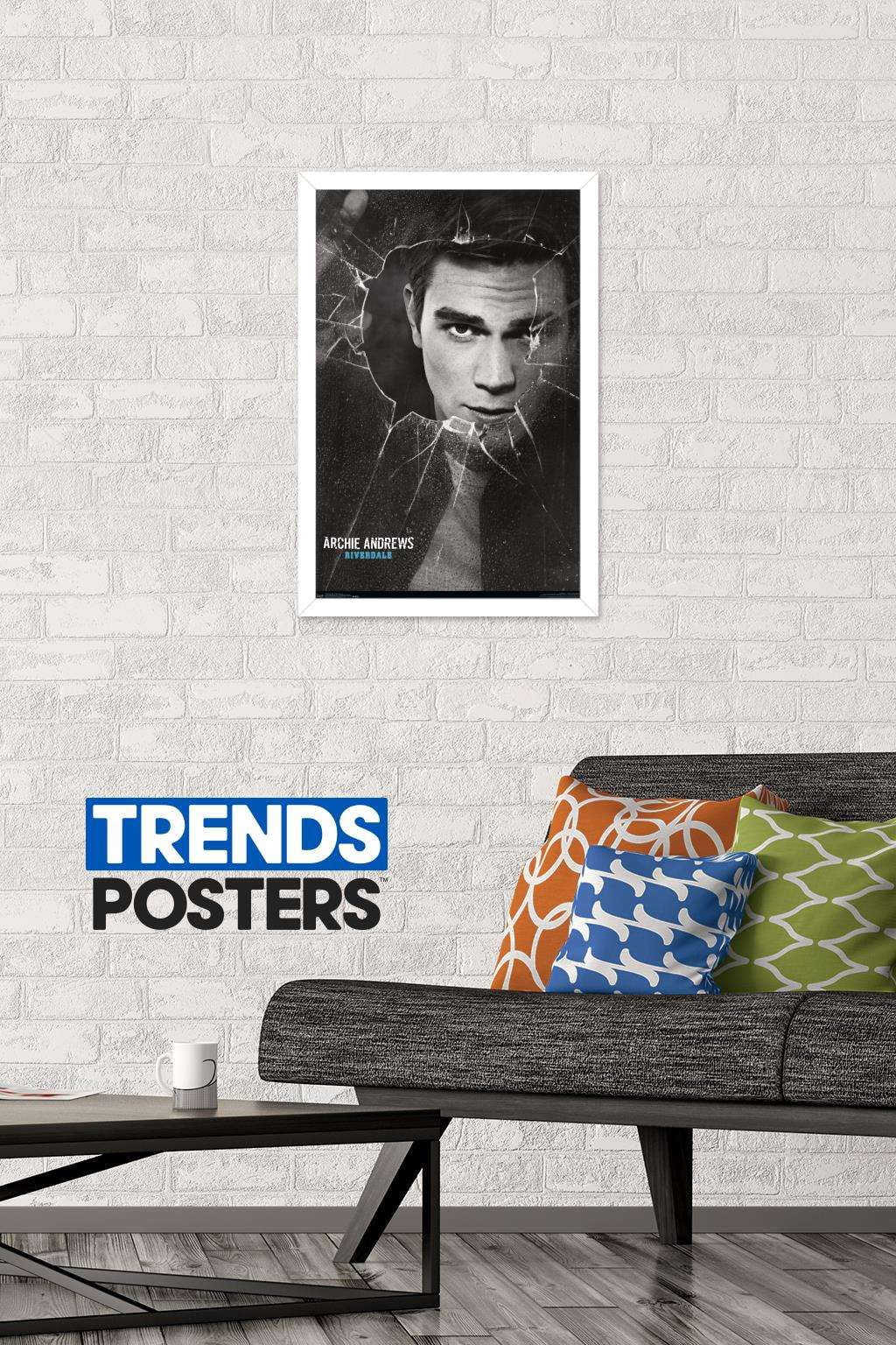 Riverdale - Shattered Archie Wall Poster, 14.725" x 22.375", Framed