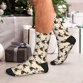 thumbnail image 7 of KLL Art cute koala Print Cool Socks Men's Women's Crew Socks Funny Crazy Novelty Stockings, 7 of 7