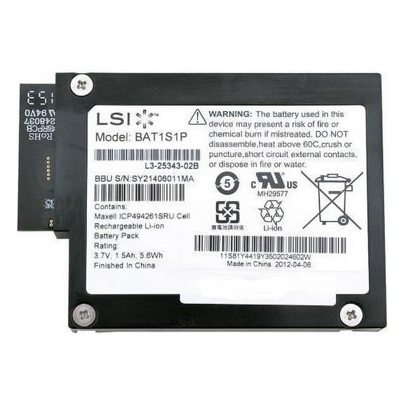 Ibm 81Y4451 Ibm Liion Raid Controller Battery For Serveraid M5000