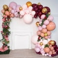 thumbnail image 4 of Burgundy Balloon Garland Pink Kit, 116 Pieces Balloons Set for Girls Birthday Party Wedding Decoration, 4 of 7