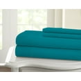 thumbnail image 2 of 1200 Thread Count 100% Cotton Solid Sheet Set (California King, Aqua), 2 of 3