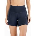 thumbnail image 2 of SAYFUT Women's High Waist Workout Yoga Shorts with Out Pockets Tummy Control Athletic Sports Pants, 2 of 7
