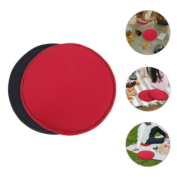 Sparsain Set of 2 Round Chair Cushions for Dining Room Kitchen Floor Seat Pads Outdoor