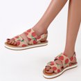 thumbnail image 4 of Sandalias boca de pescado Sandalias planas para mujer Sandalias de playa Wmkox8yii  nm3989, 4 of 5