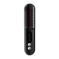 thumbnail image 4 of Wireless Hair Straightener Brush Fast Heated Straightener Brush Negative Ions Hair Curler Portable Heating Comb-, 4 of 5