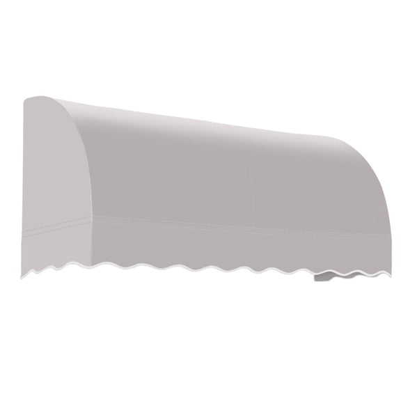 Awntech 8.375 ft Savannah Fixed Awning Acrylic Fabric, Gray