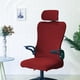 thumbnail image 5 of Funda de asiento de silla de oficina Macarena Extraíble Protector de asiento resistente al agua Rojo, 5 of 8