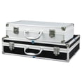 thumbnail image 1 of Paquete de 2 uds. Caja de aluminio portátil para micrófono inalámbrico de mano de 4 uds. Caja de protección para micrófono KTV de 8 uds., 1 of 1
