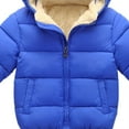 thumbnail image 3 of Karlsitek Kids Children Winter Warm Jacket Plus Velvet Cotton Coat Toddler Outerwear Down Coat for 1-6T Boys Girls, 3 of 9