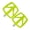Yellow green, variant on JZROCKER 2pack Durability Bearing Nonslip Pedals Professional Road Bike Pedals