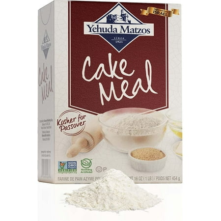 Yehuda Matzos Jerusalem Cake Meal Kosher For Passover 16 oz Pack of 1.
