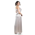 thumbnail image 2 of Vestido de escote drapeado Roman Fashion /Juvenil, 2005 (Hueso) beige 2X, 2 of 4